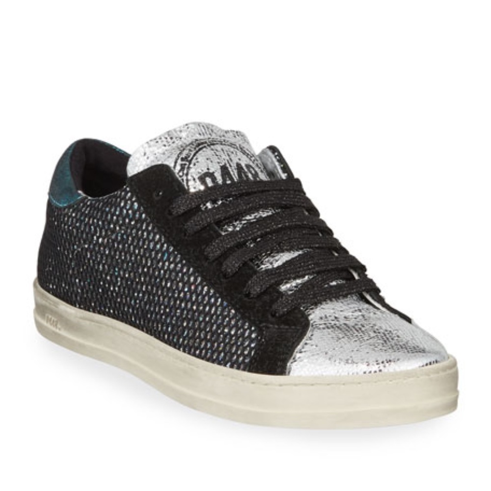 P448 John Glitter Mesh Suede Multi Color Sneakers